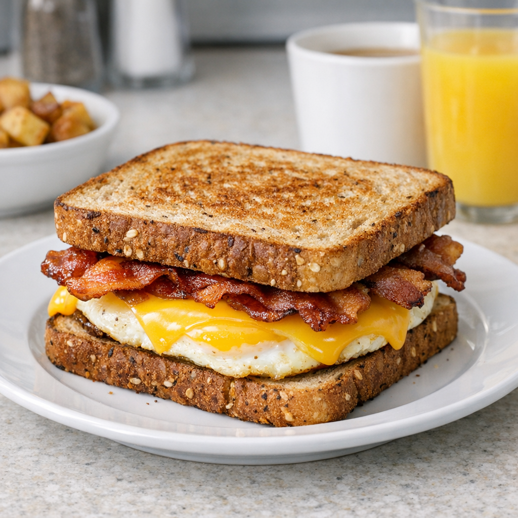 Carl's Cafe Breakfast Sammich